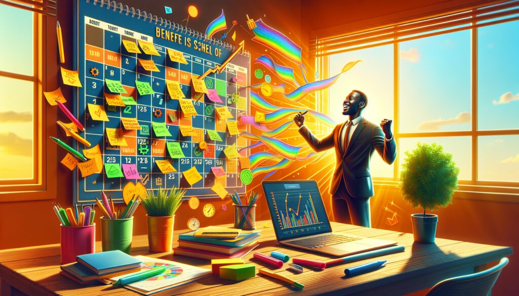 Beneficios de una calendarización de acciones 3 Beneficios de una calendarización de acciones
